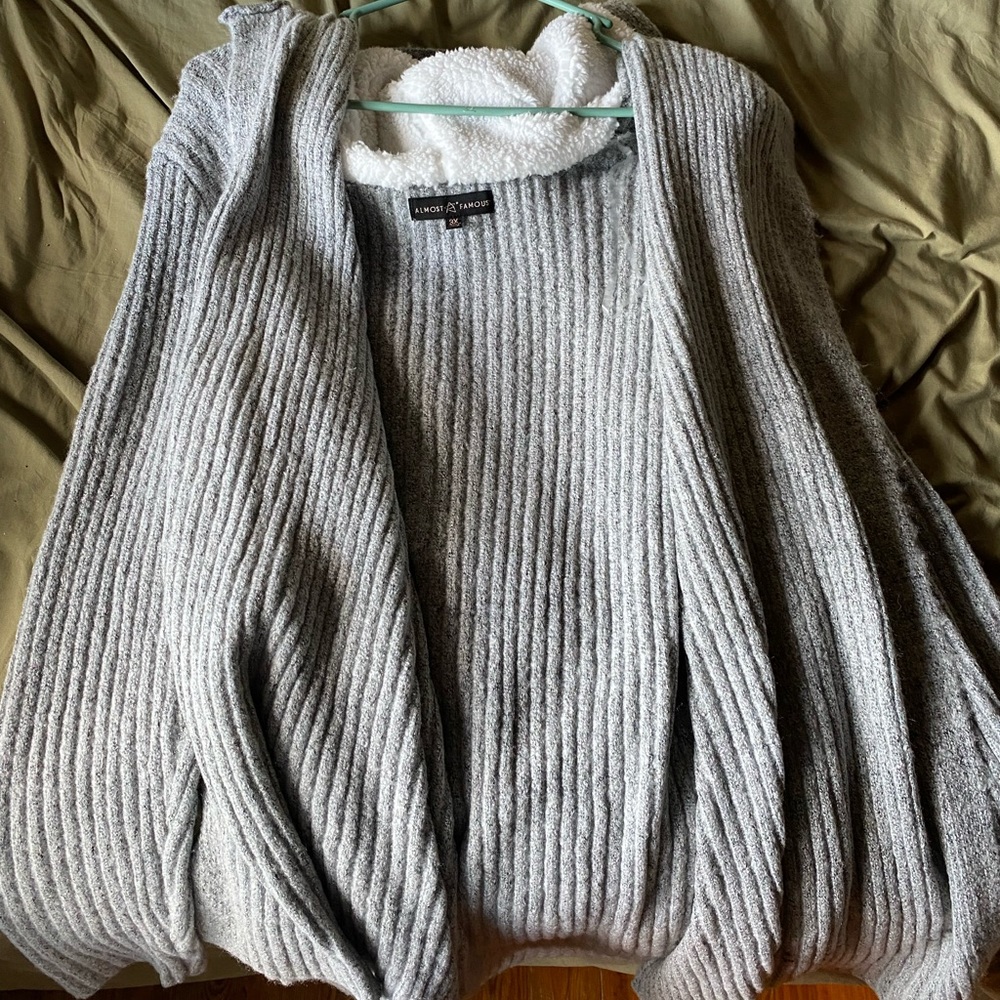 Plus size cardigan